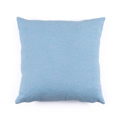 Aqua Marine Mavi Dokulu kumaştan 50x50 cm Kare Kırlent Kılıfı