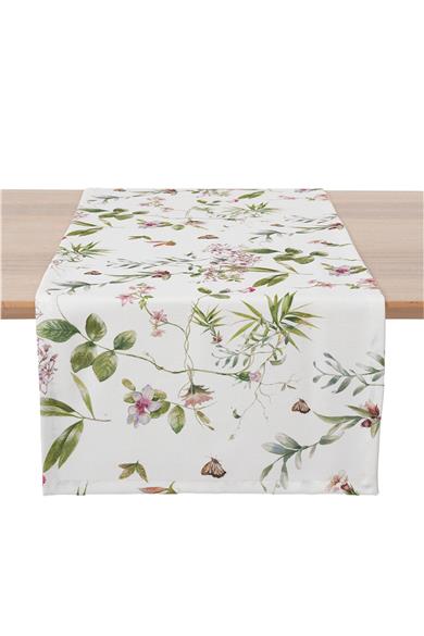 Multi Flower Çiçek Detaylı Renkli Masa Bandı