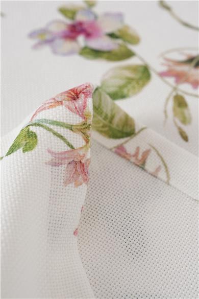 Multi Flower Çiçek Detaylı Renkli Masa Bandı
