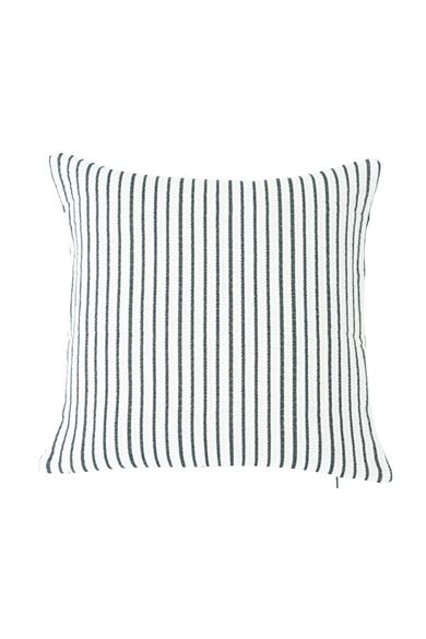 Global Etnik Beyaz / Siyah Kırlent Kılıfı