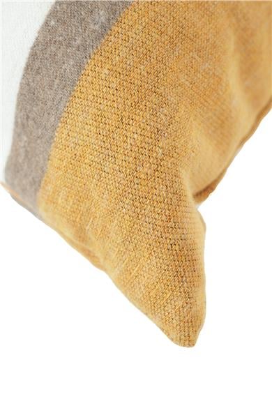 Global Etnik Hardal Kırlent Kılıfı