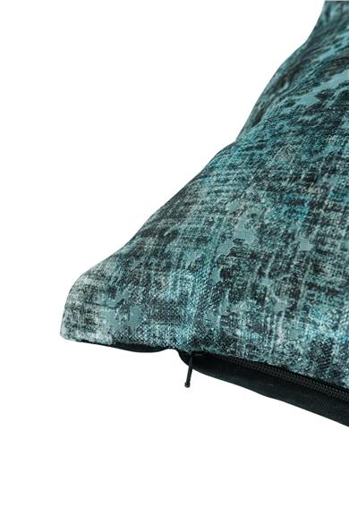 Blues Mavi / Siyah Kırlent Kılıfı