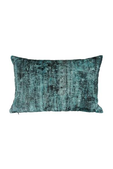 Blues Mavi / Siyah Kırlent Kılıfı