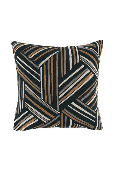 Global Etnik Siyah Kırlent Kılıfı