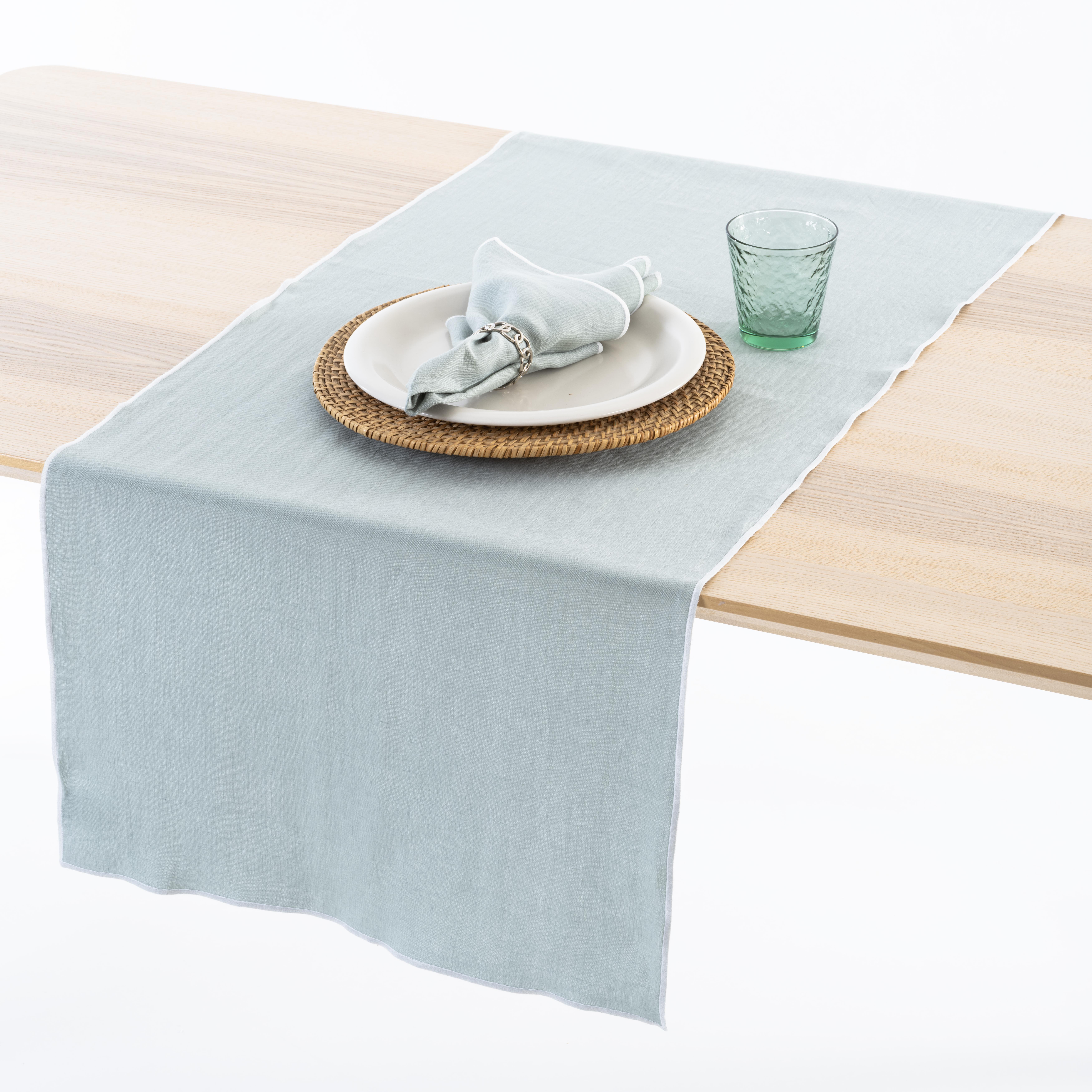 Koyu Mint 50x180 cm Masa Bandı 