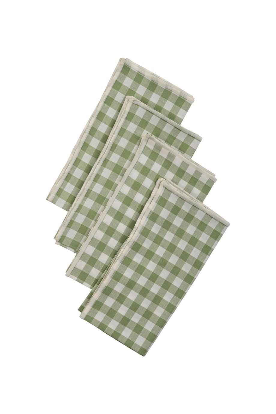 Vanelli Home Yeşil Ekoseli 4 Lü Peçete Seti CVICD1C23JD9581001-0005