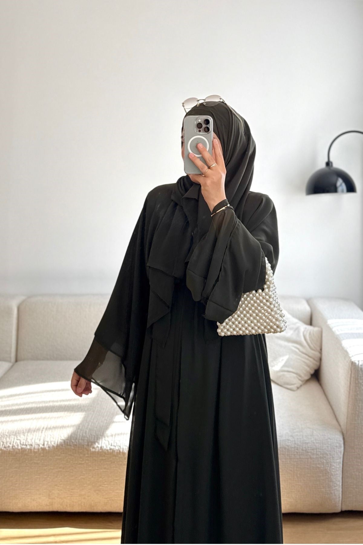 HAKİ ŞİFON ABAYA