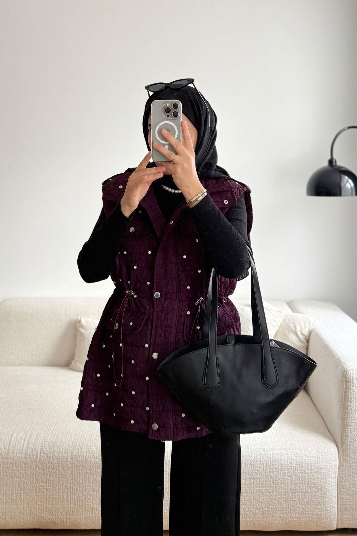 MÜRDÜM TAŞLI YELEK