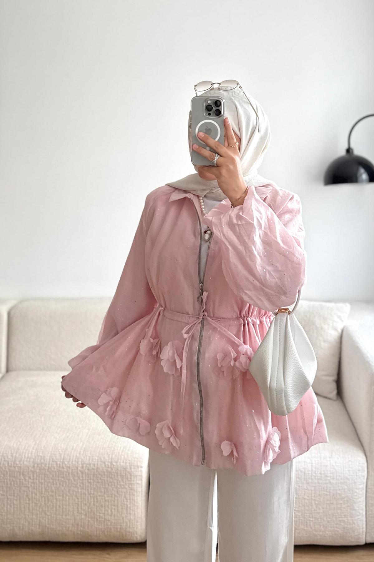 PEMBE PAPATYA PULLU CEKET