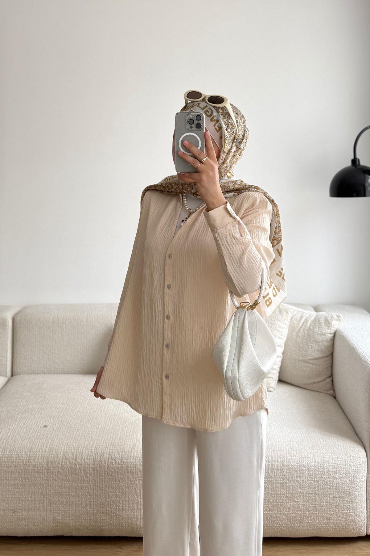 TAŞ V YAKA WİLL GÖMLEK