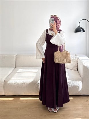 MOR KUŞ GÖZÜ ASKILI JİLE