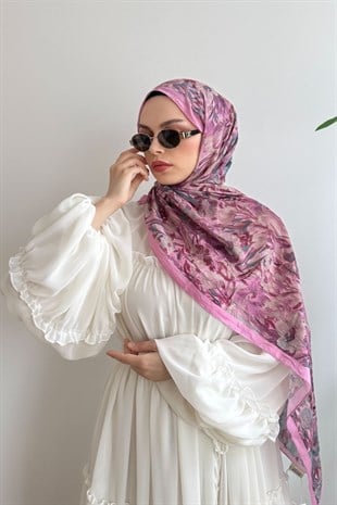 PEMBE DESENLİ OLİVİA KRAŞ ŞAL
