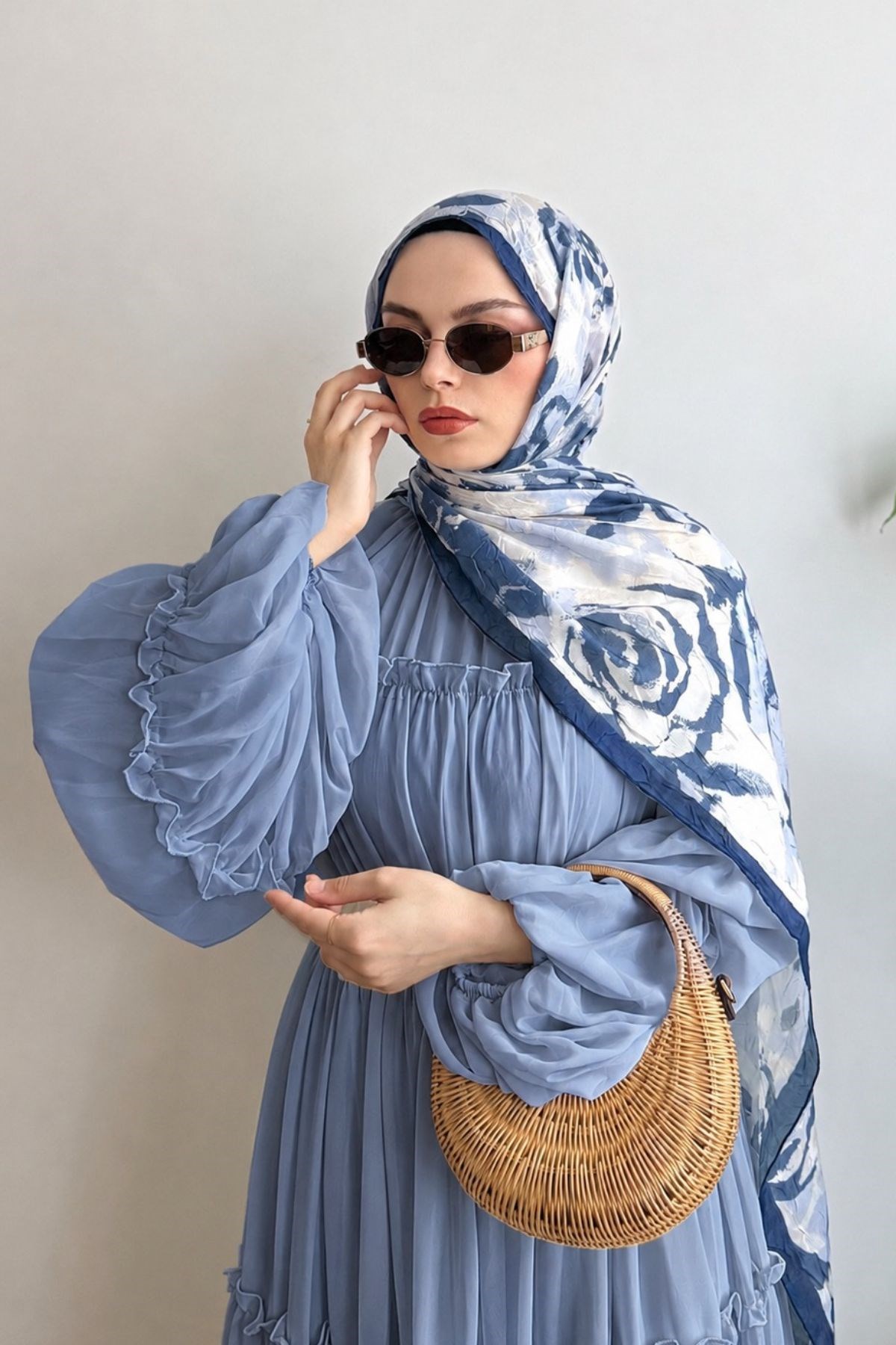 01 LACİVERT ADEL ŞAL