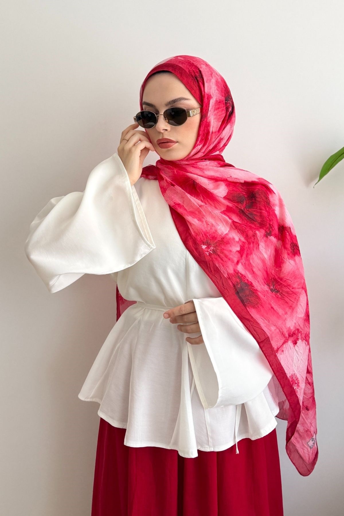 02 REDFLOW KIRMIZI ŞAL