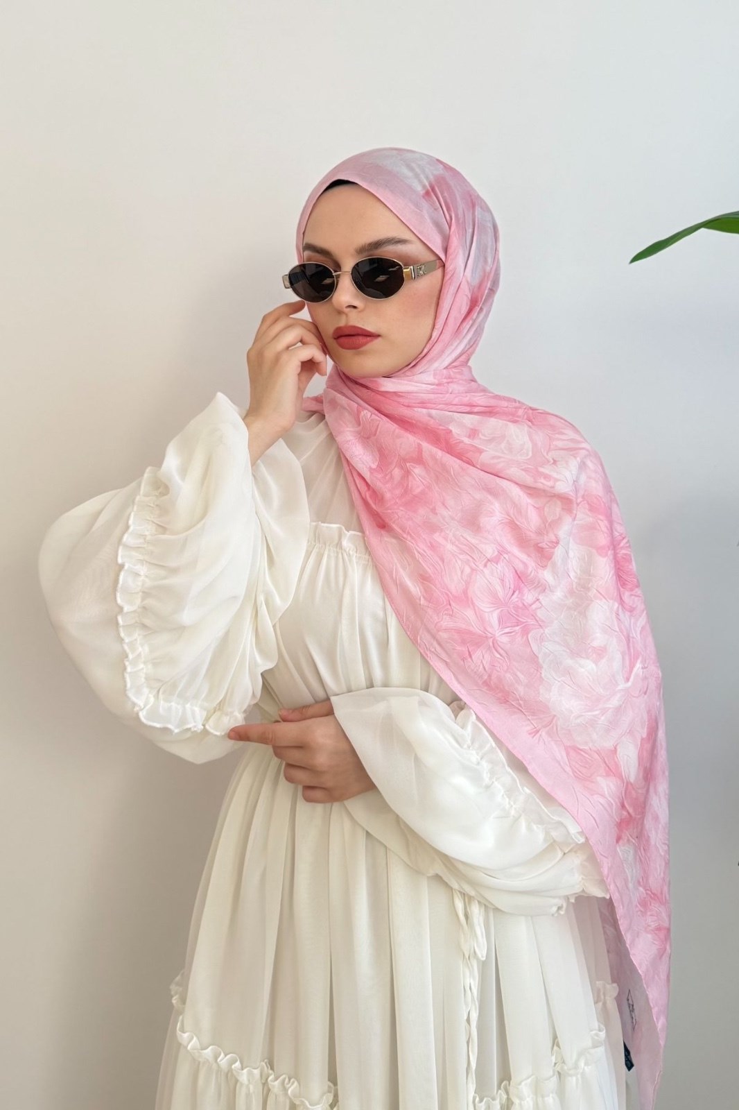 05 PEMBE PRETTY ŞAL