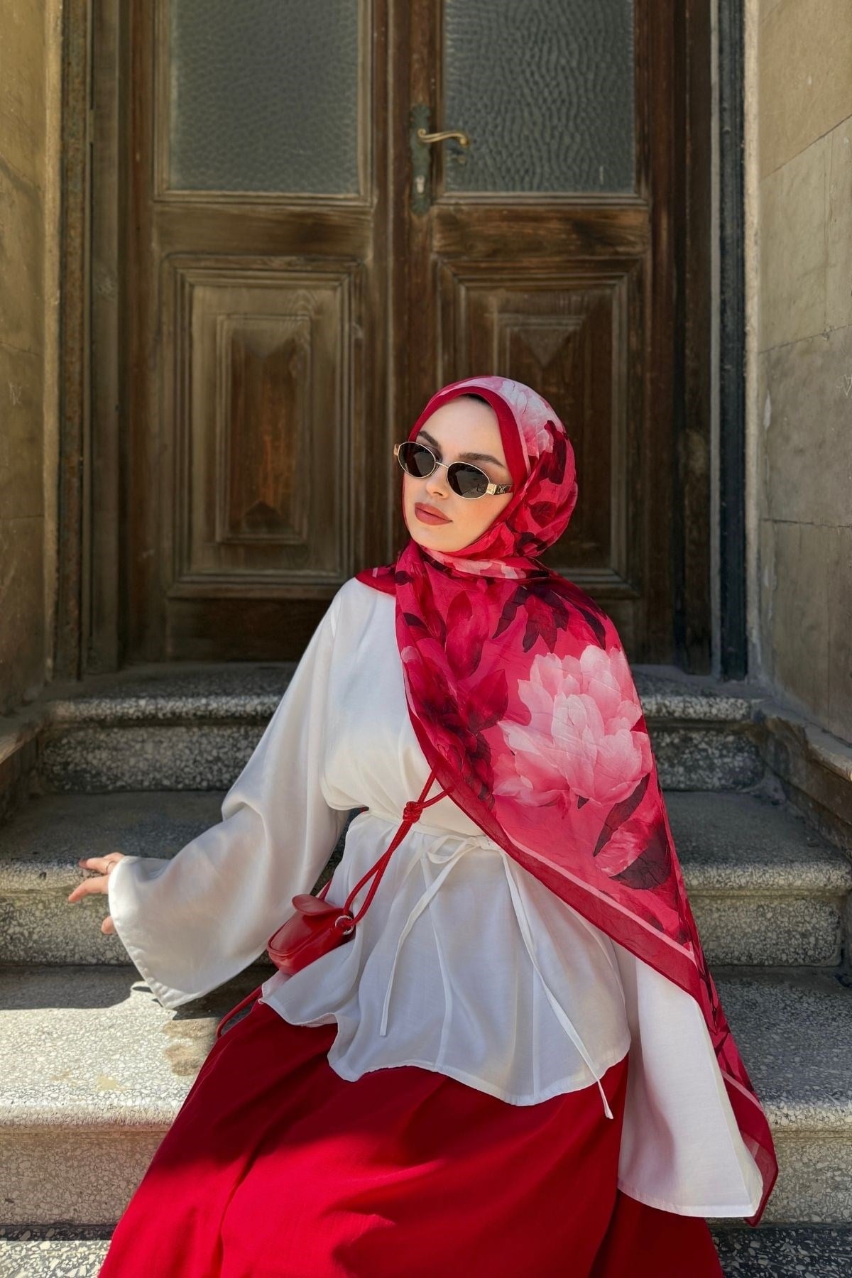 06 REDFLOW KIRMIZI ŞAL