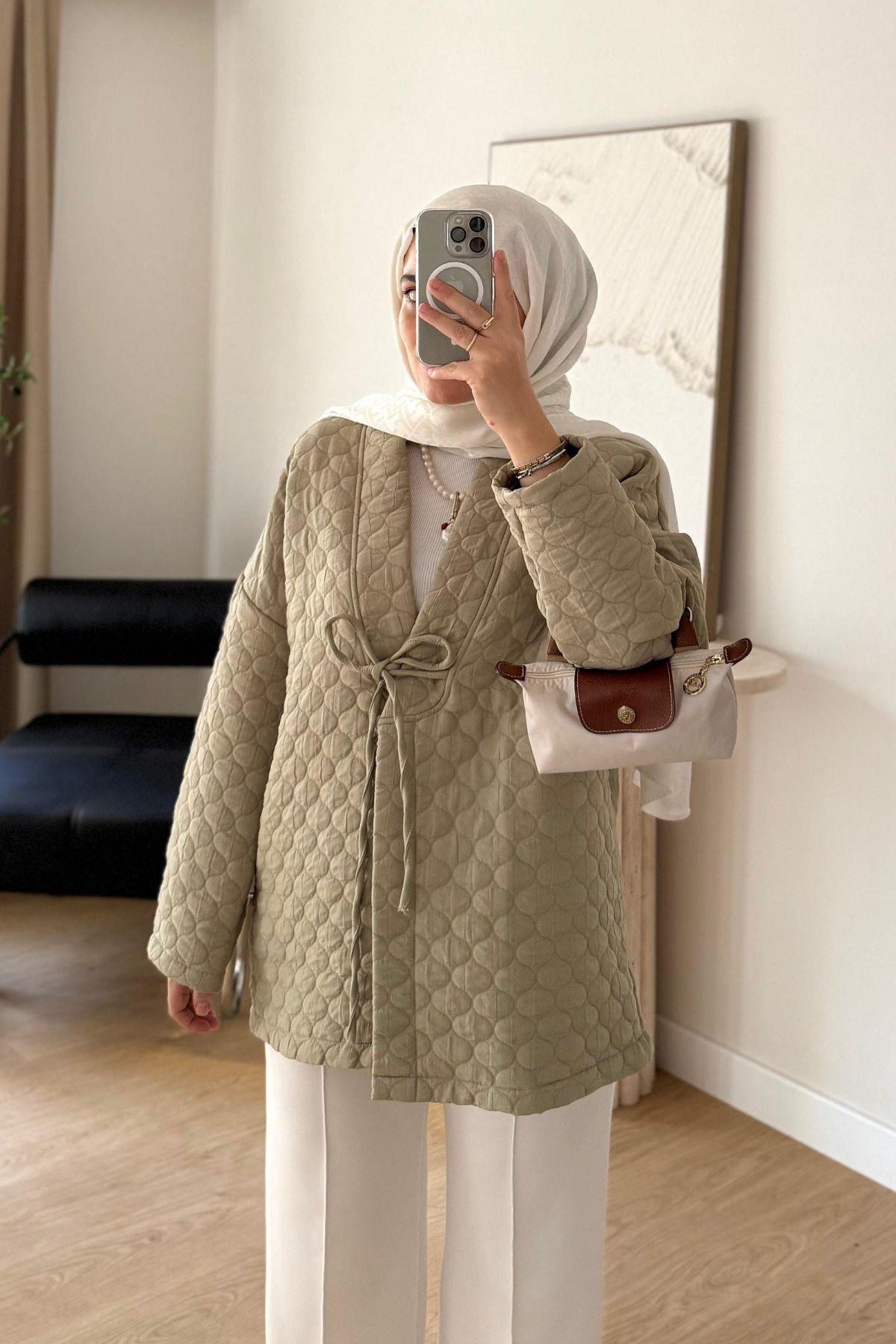 ÇAĞLA KAPİTONE BAĞLAMALI CEKET