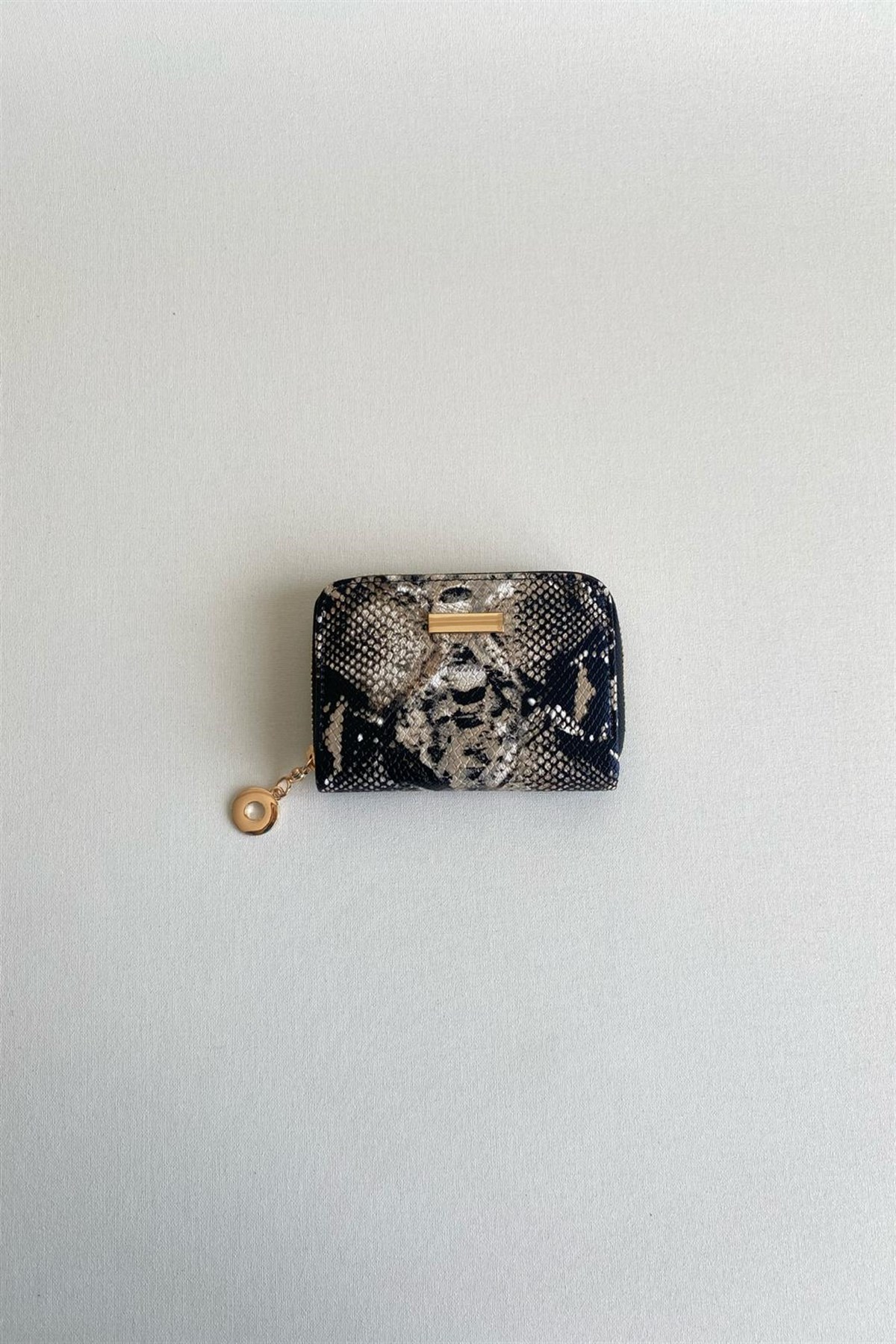 CÜZDAN SİYAH KAHVE KROKO