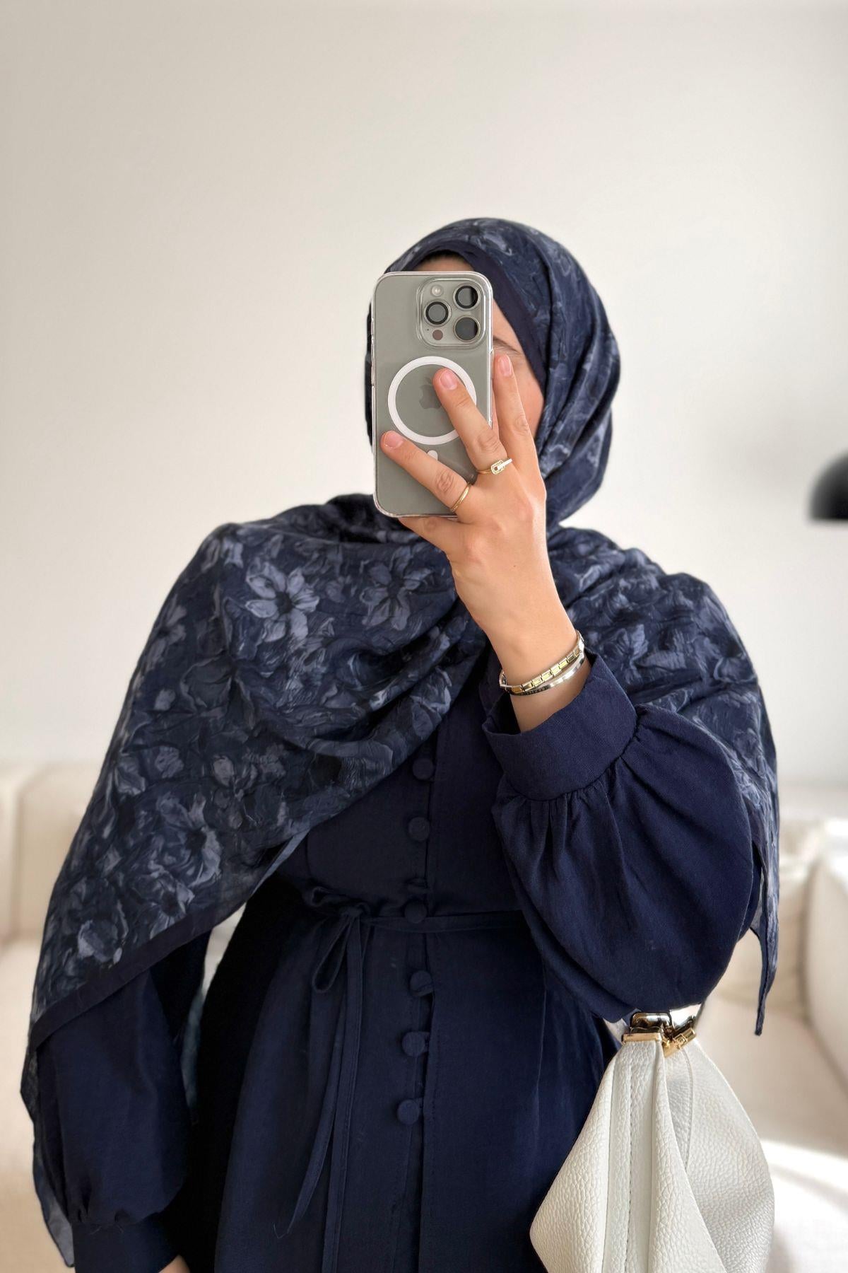 LACİVERT KRAŞ ŞAL