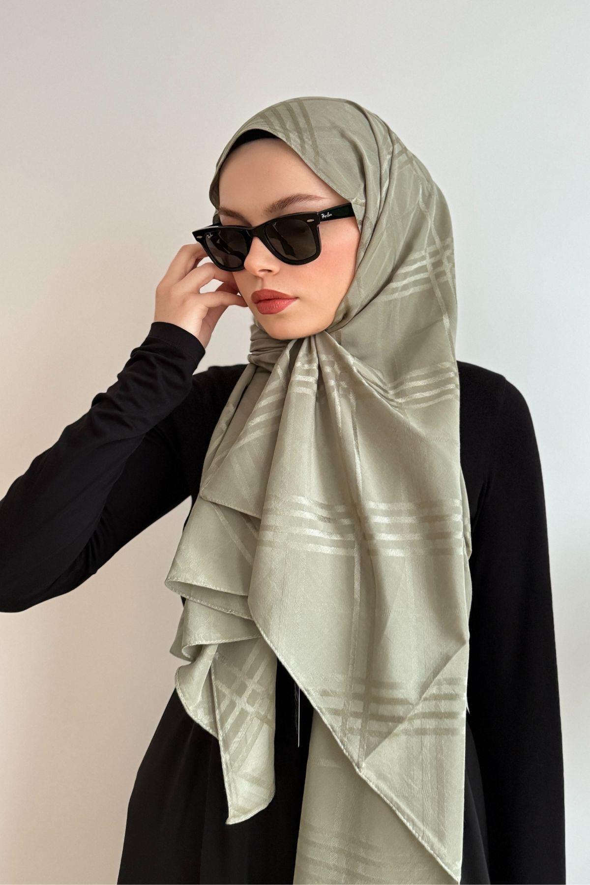 MOM DESEN MİNT YEŞİLİ ŞAL