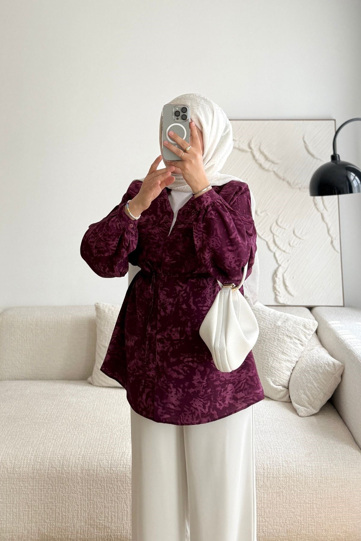 MÜRDÜM MİNİMAL KAMUFLAJ BASKILI GÖMLEK