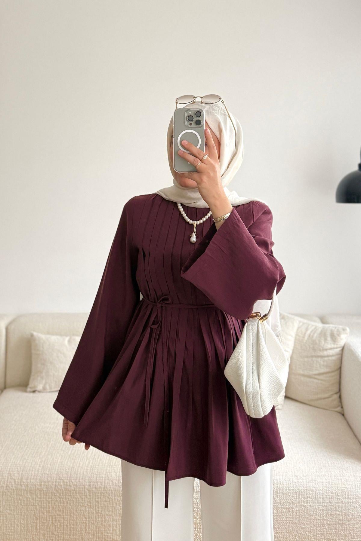 MÜRDÜM ÖNÜ PİLELİ TUNİK