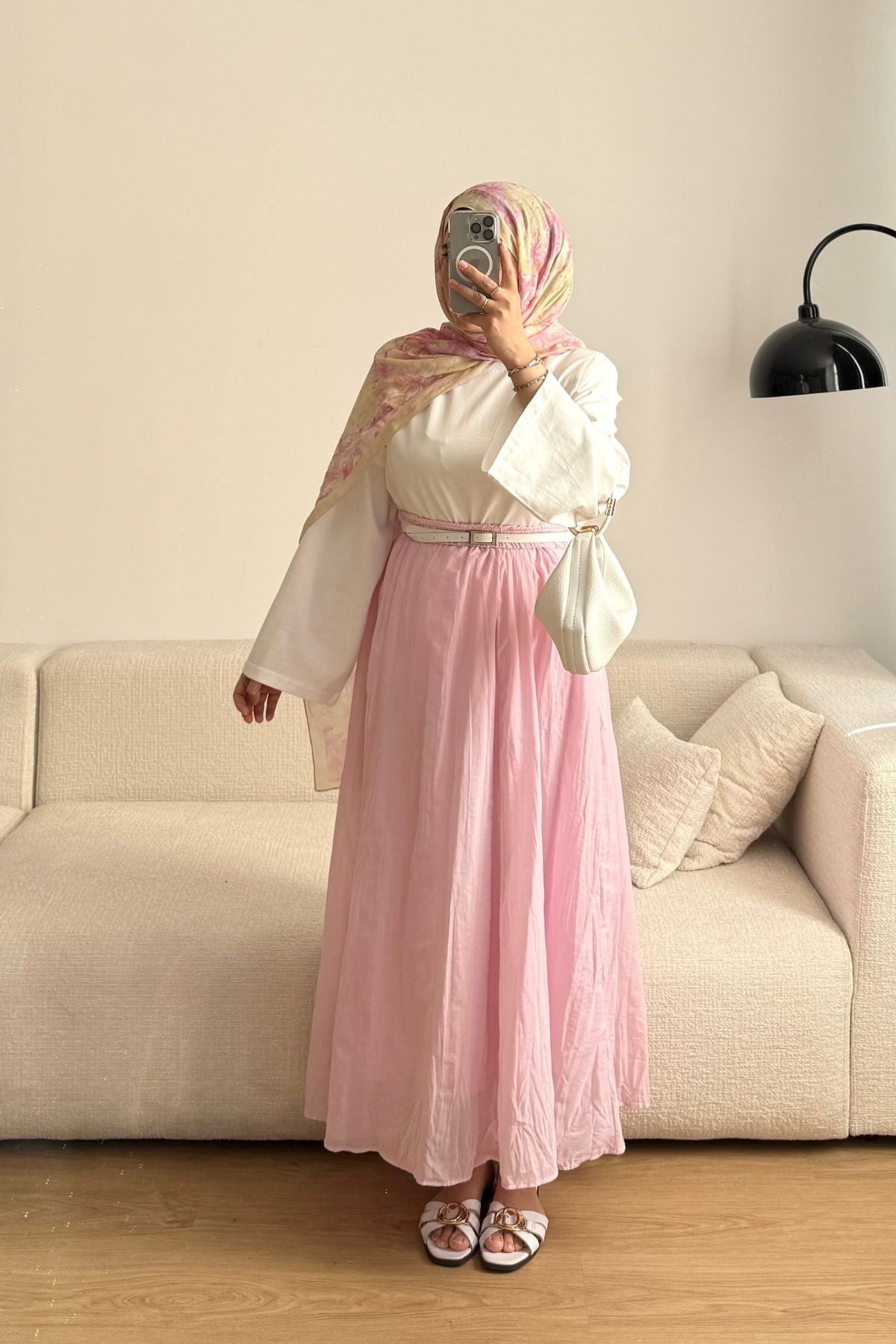 PEMBE ASTARLI KIRIŞIK VUAL ETEK