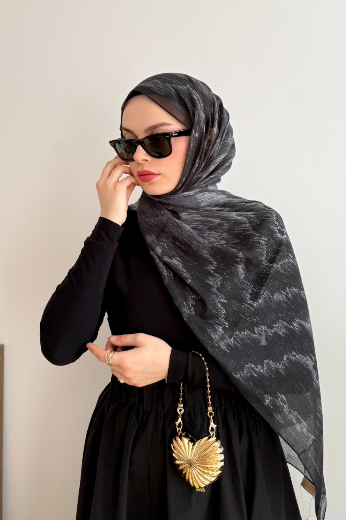 SİYAH SİESTA SOFT ŞAL