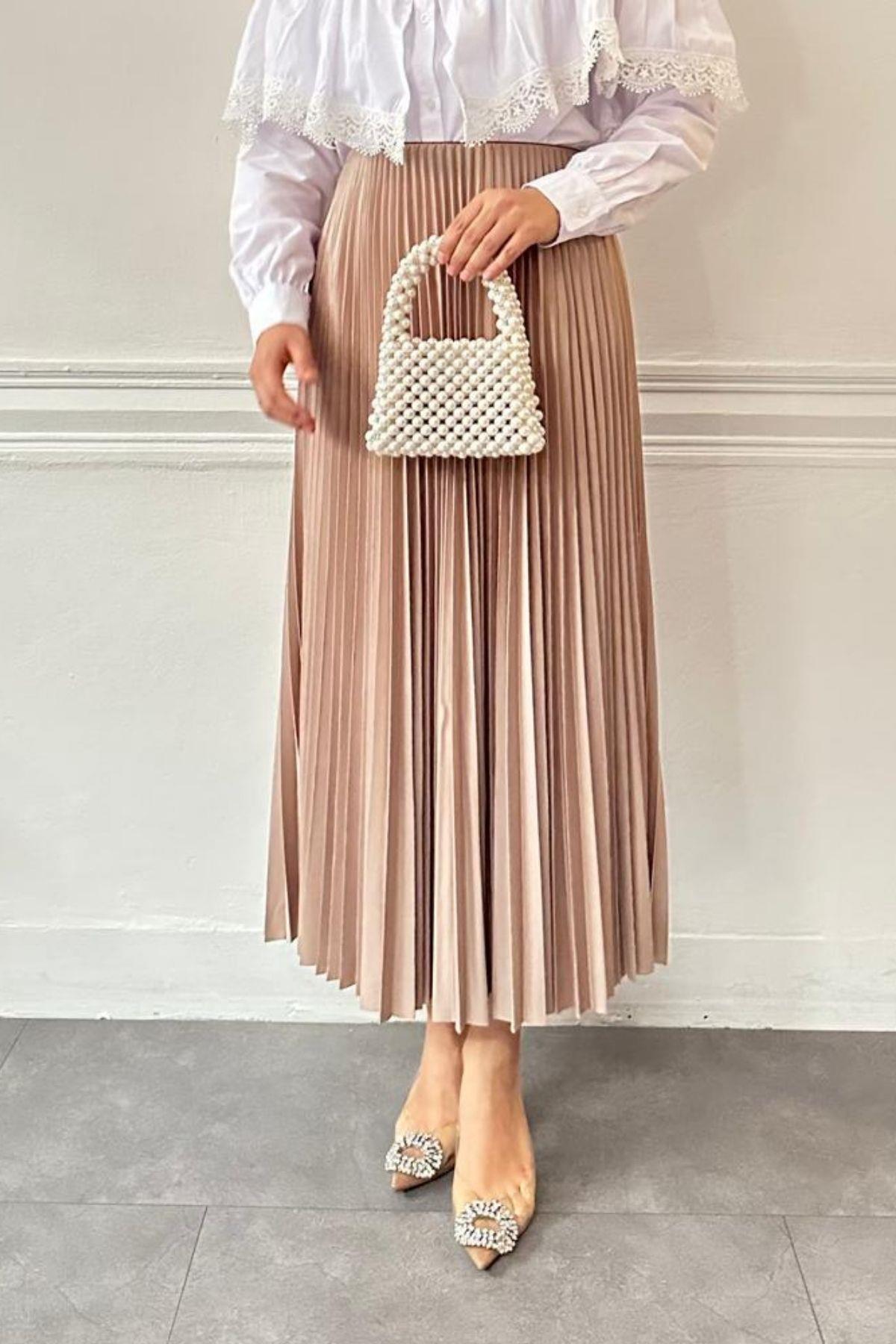 VİZON PİLİSELİ ETEK