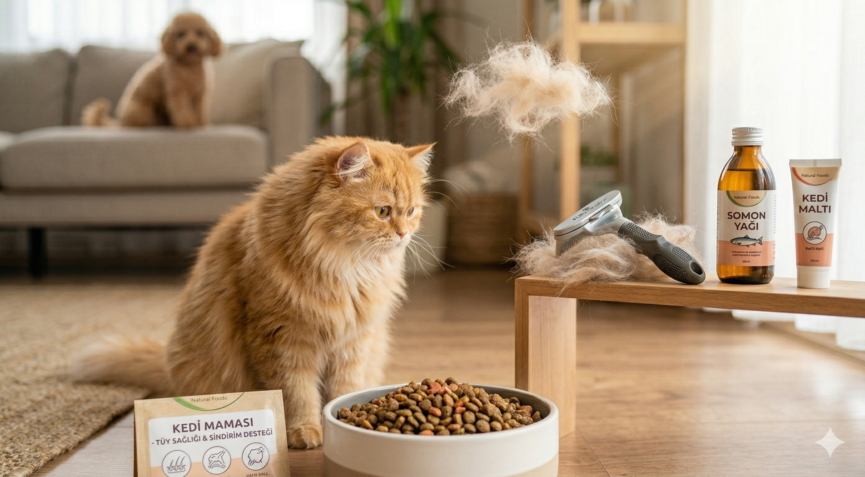 Kedilerde Tüy Dökümü Neden Olur? Tüy Dökülmesini Azaltmanın 4 Etkili Yolu