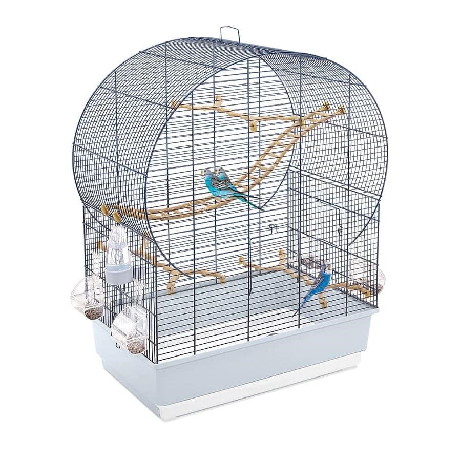 Imac Andorra Bombeli Kuş Kafesi Morcivert 61x38x76cm