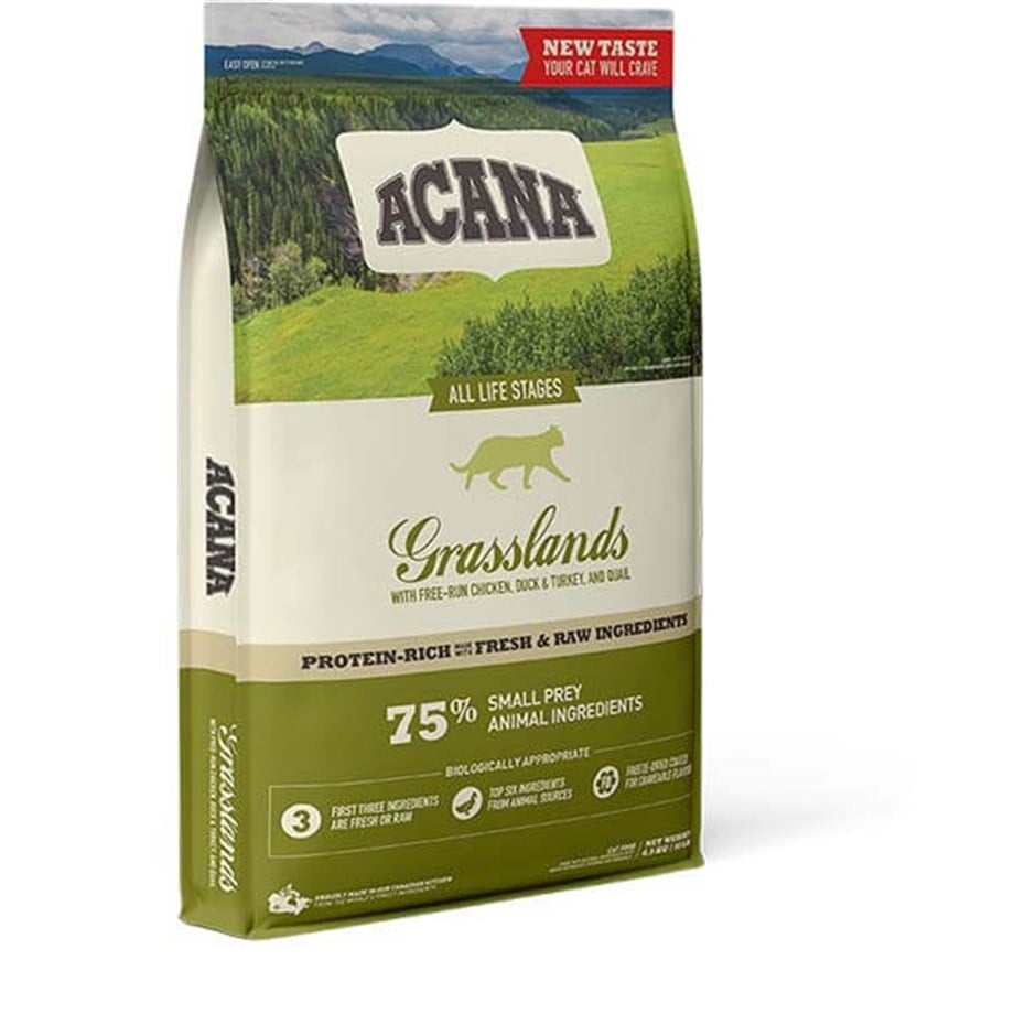 Acana Grasslands Tahılsız Kedi Maması 1,8 Kg