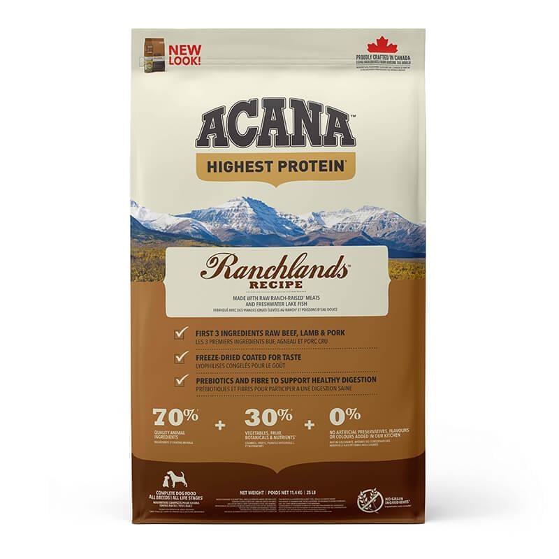 Acana Ranchlands Tahılsız Köpek Maması 11.4 Kg