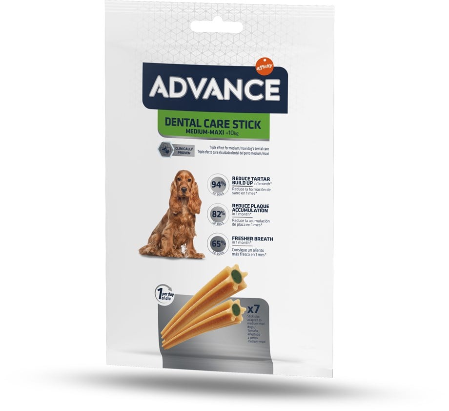 Advance Dog Dental Stıck Med-Max Irk Köpek Ödülü 180g