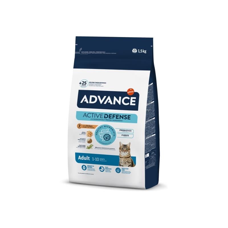 Advance Cat Adult Tavuklu Pirinçli Yetişkin Kedi Maması 1,5 Kg