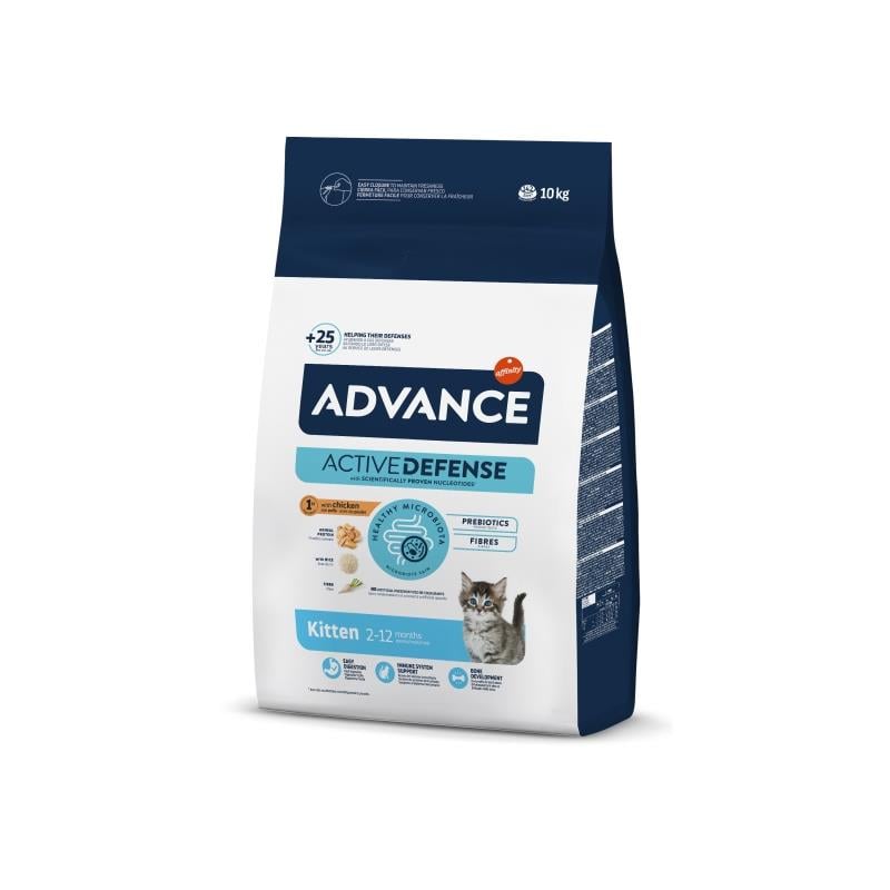 Advance Kitten Tavuklu ve Pirinçli Yavru Kedi Maması 10 Kg