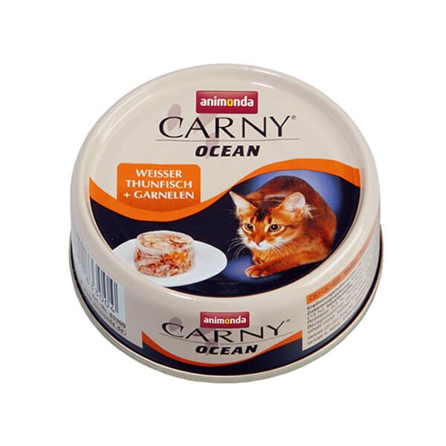 Animonda Carny Ocean Ton Balığı ve Karidesli Kedi Konservesi 80 Gr
