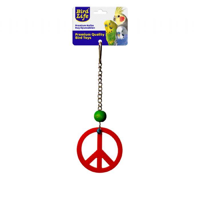 Birdlife Kuş Oyuncağı Akrilik Geometrik Şekilli Sarkaç -01