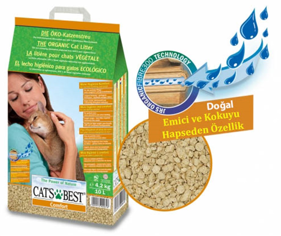 Cats Best Comfort Kedi Kumu  10 Lt (4,30 Kg)
