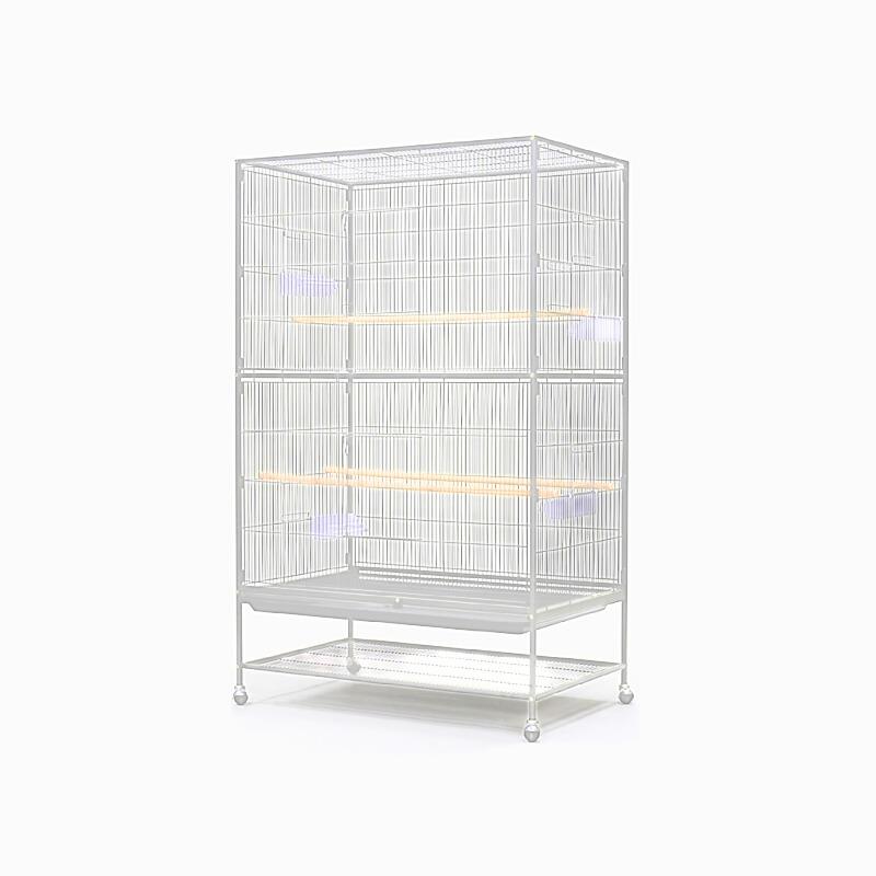 Dayang A45 Beyaz Ayaklı Kafes 90X58,4X152,4 Cm