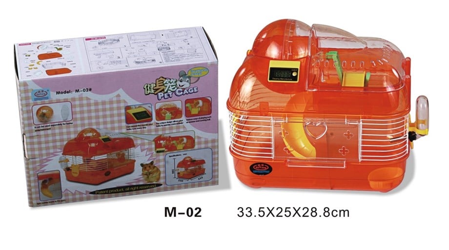 Dayang Hamster Kafesi Sayaçlı 33X25X28.8