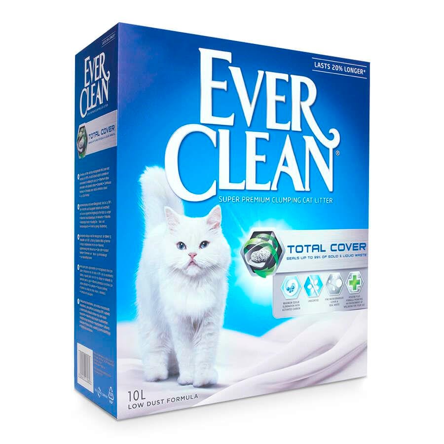 Ever Clean Total Cover (Koku Önleyici) Kokusuz Kedi Kumu 10 Lt