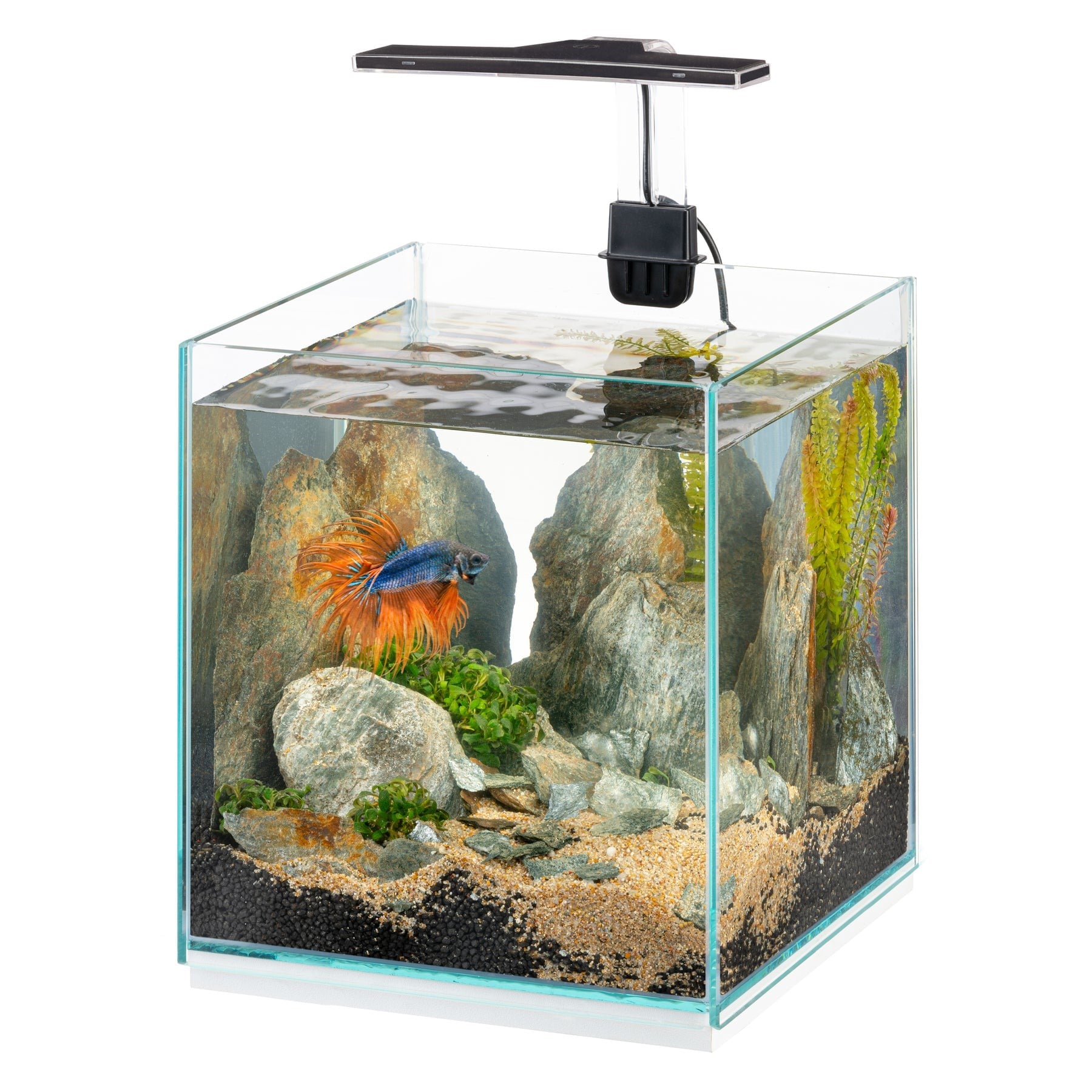 Ferplast Tonga Ledli Akvaryum 22x22x36Cm