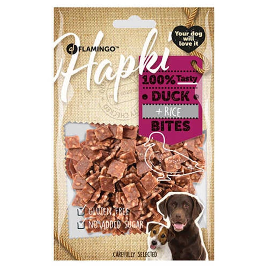 Flamingo Hapki Ördekli Pirinçli Köpek Ödülü 85gr