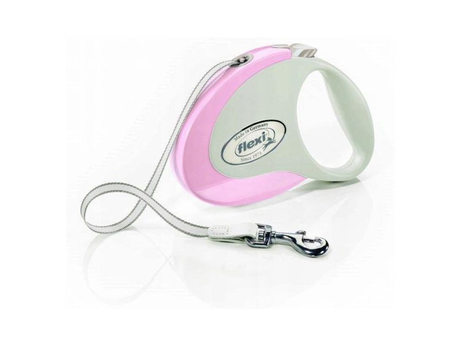 Flexi Style Pembe Otomatik Şerit Tasma Small 3 Metre 12 Kg