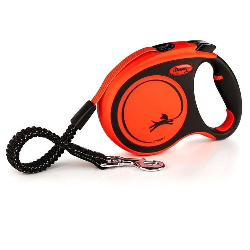 Flexi XTreme Otomatik Şerit Tasma Large 8 mt Turuncu