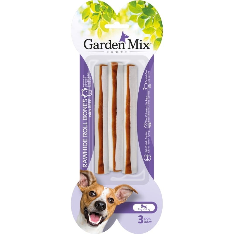 Garden Mix Dana Etli Çubuk Kemik 3'lü 15 Cm