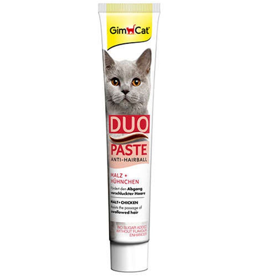 Gimcat Duo Paste Anti-Hairball Tavuklu Malt Kedi Macunu 50gr