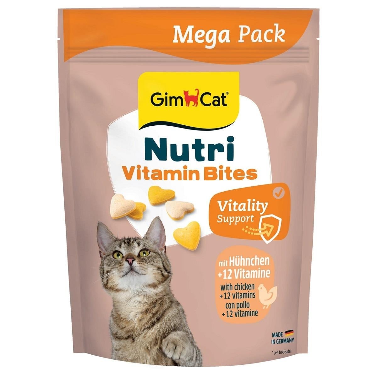 Gimcat Nutri Vitaminli Tavuklu Kedi Ödülü 425 Gr