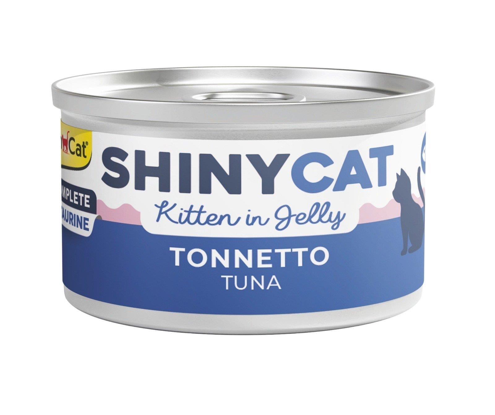 Gimcat Shiny Cat Ton Balıklı Yavru Kedi Konservesi 70 Gr 